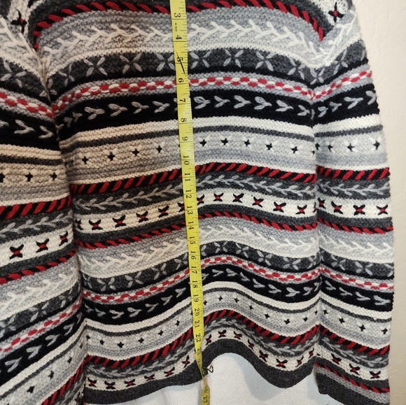 Handmade‎ Talbot wool Icelandic cardigan M-L - Picture 6 of 8